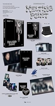 Amazon.com : ZEROBASEONE Melting Point 2nd Mini Album CD+
